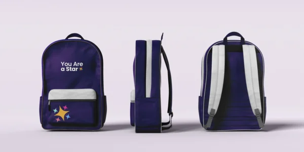 Stars Branded Backpack