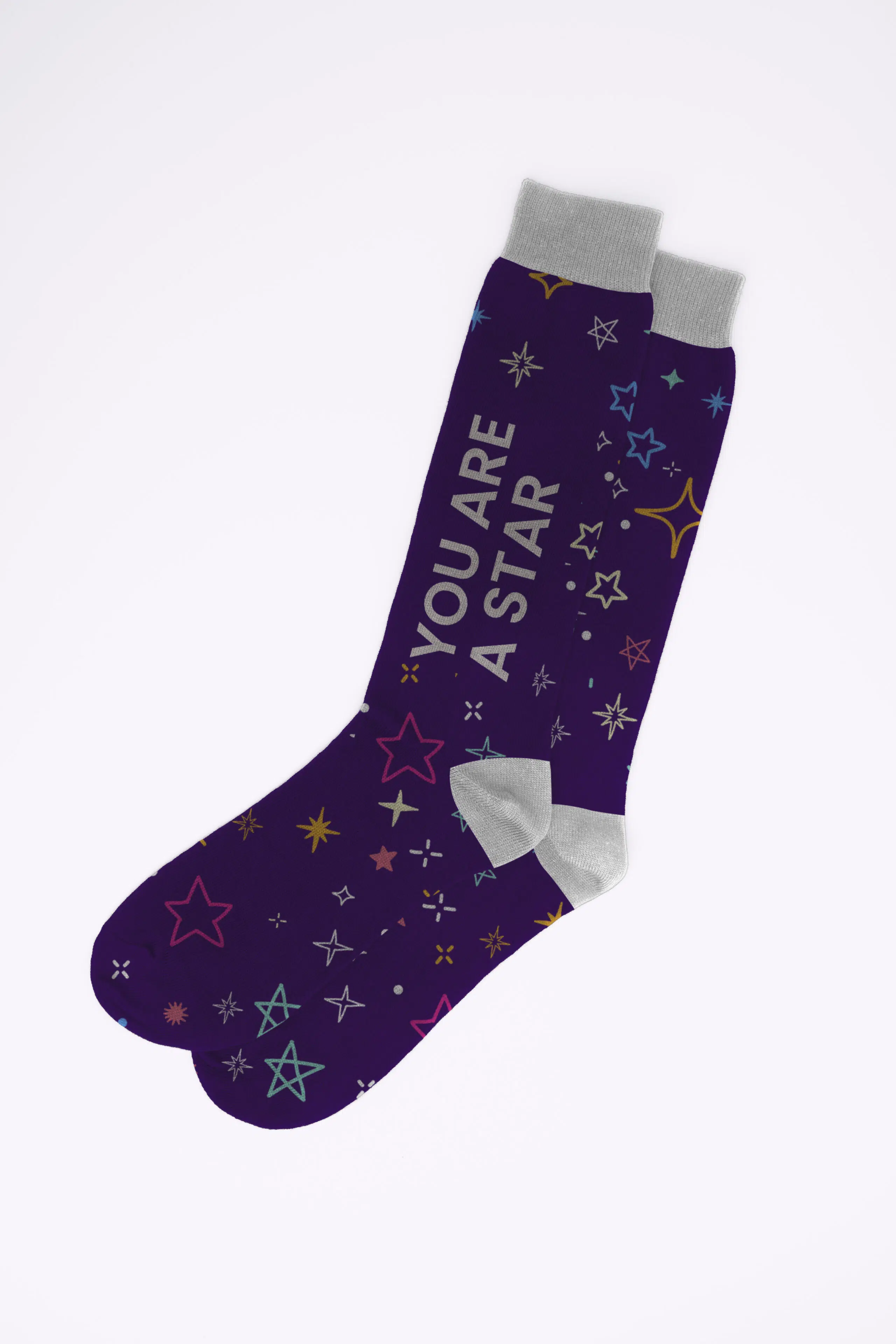 Branded Stars Socks