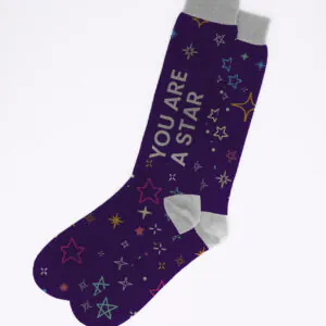 Branded Stars Socks