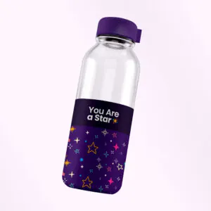 Branded Stars Water Bottle